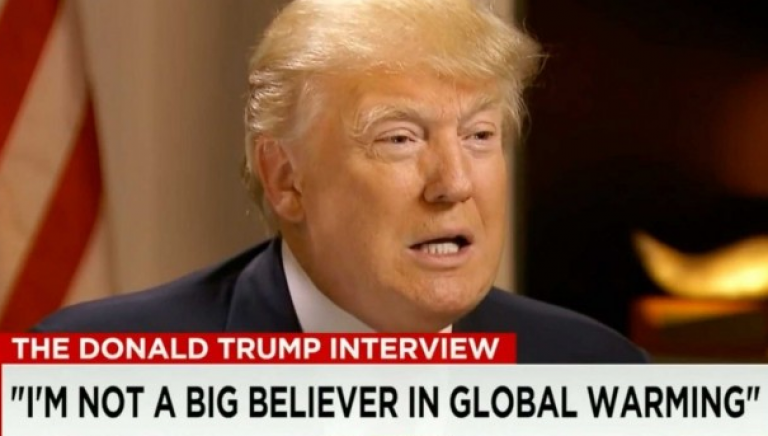 Trump – Il Globo “strappato”