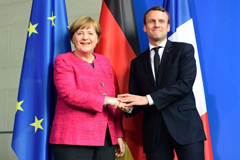 merkel macron