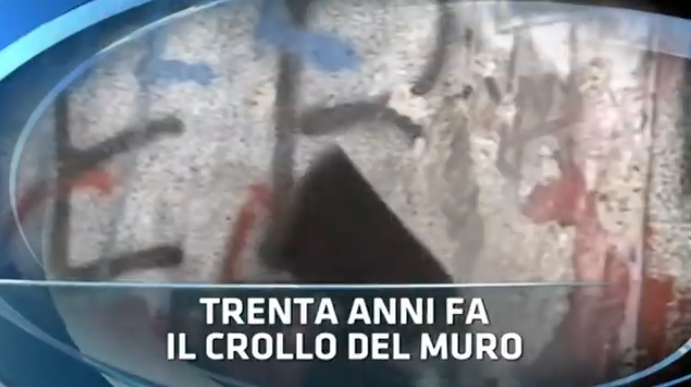 A 30 anni dalla caduta del Muro di Berlino. Come i tg lo hanno ricordato