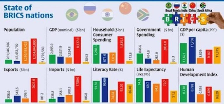 I BRICS: nuove opportunità o proiezione di antagonismi tradizionali?